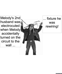MELODY AGOGO'S 2ND HUSBAND ELECTROCUTED